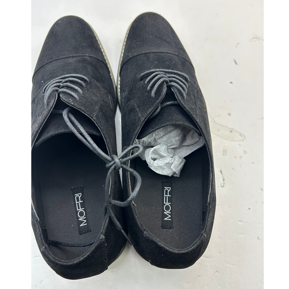 Mofri Cap Toe Oxford Dress Shoes Mens 14 Black